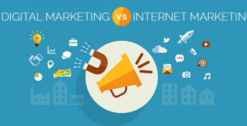 Digital marketing vs internet marketing
